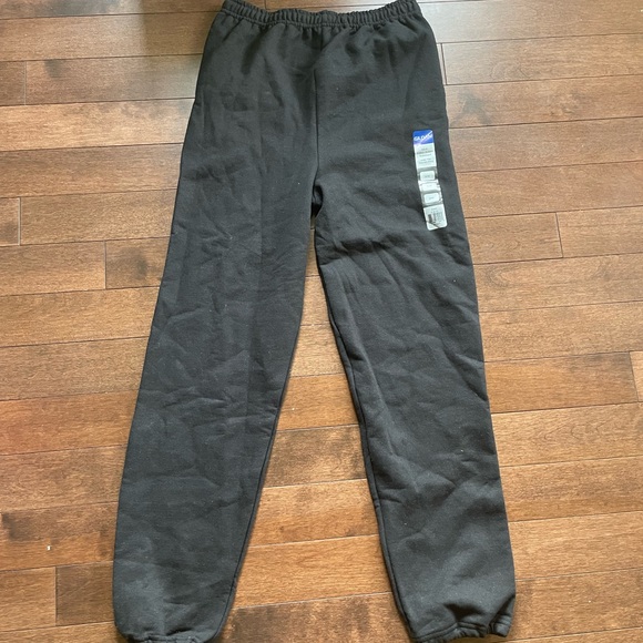 NWT mens black gildan sweatpants - Picture 1 of 3